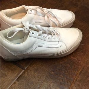 White vans gently used